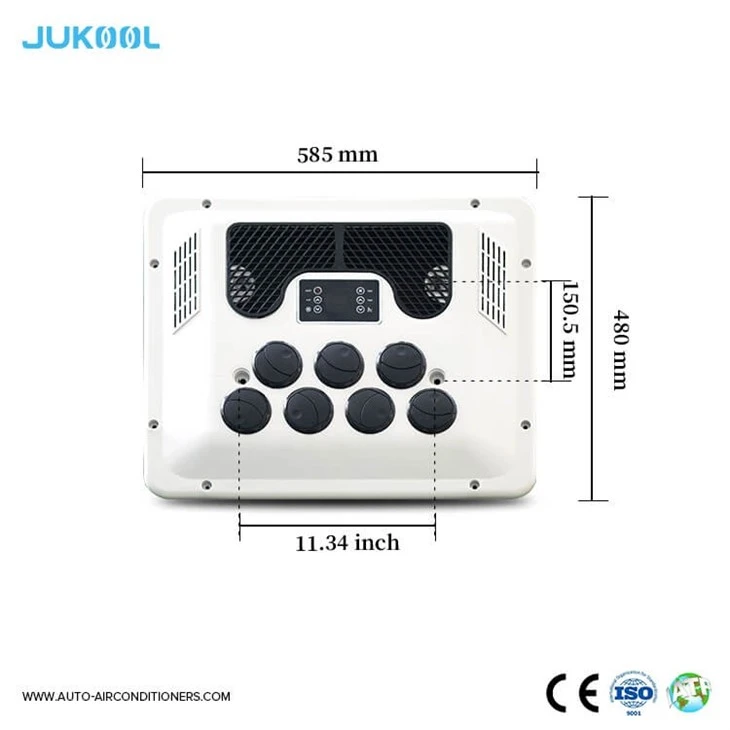 Battery Powered Rooftop Air Conditioner For Truck Cab